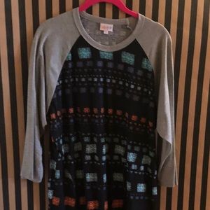 NWOT! LuLaRoe baseball top! New!